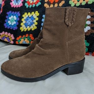 Women's Artisian Musse & Cloud Suede Ankle Boots